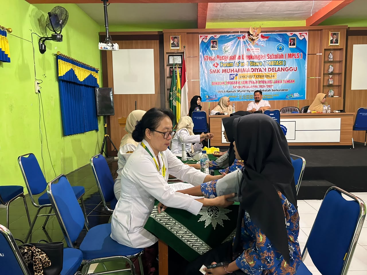 Cek Kegiatan Gratis dari Puskesmas Delanggu di SMK Muhammadiyah Delanggu